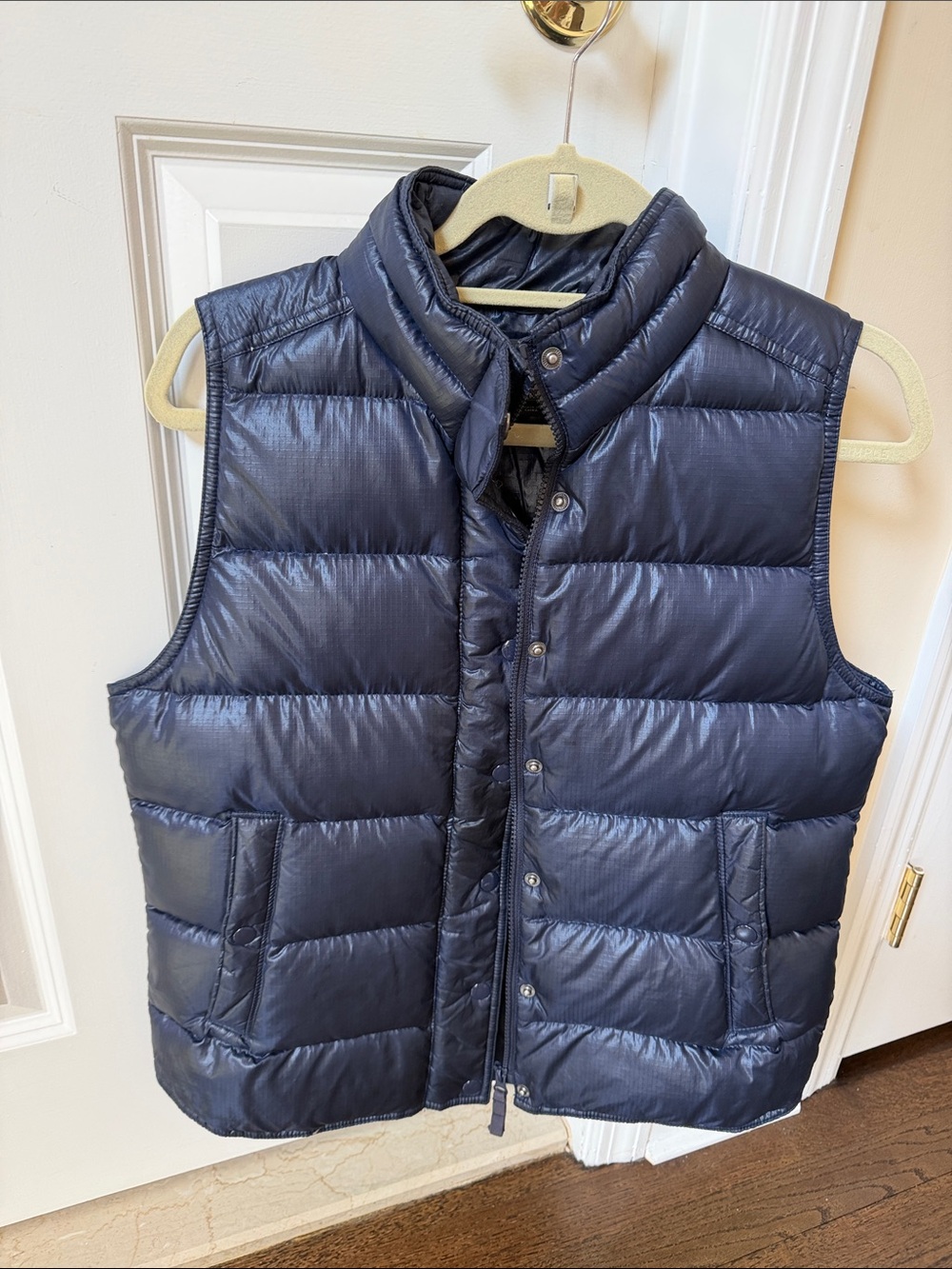 J Crew Women’s Navy Quilted Puffer Vest - Lightweight Insulated Vest